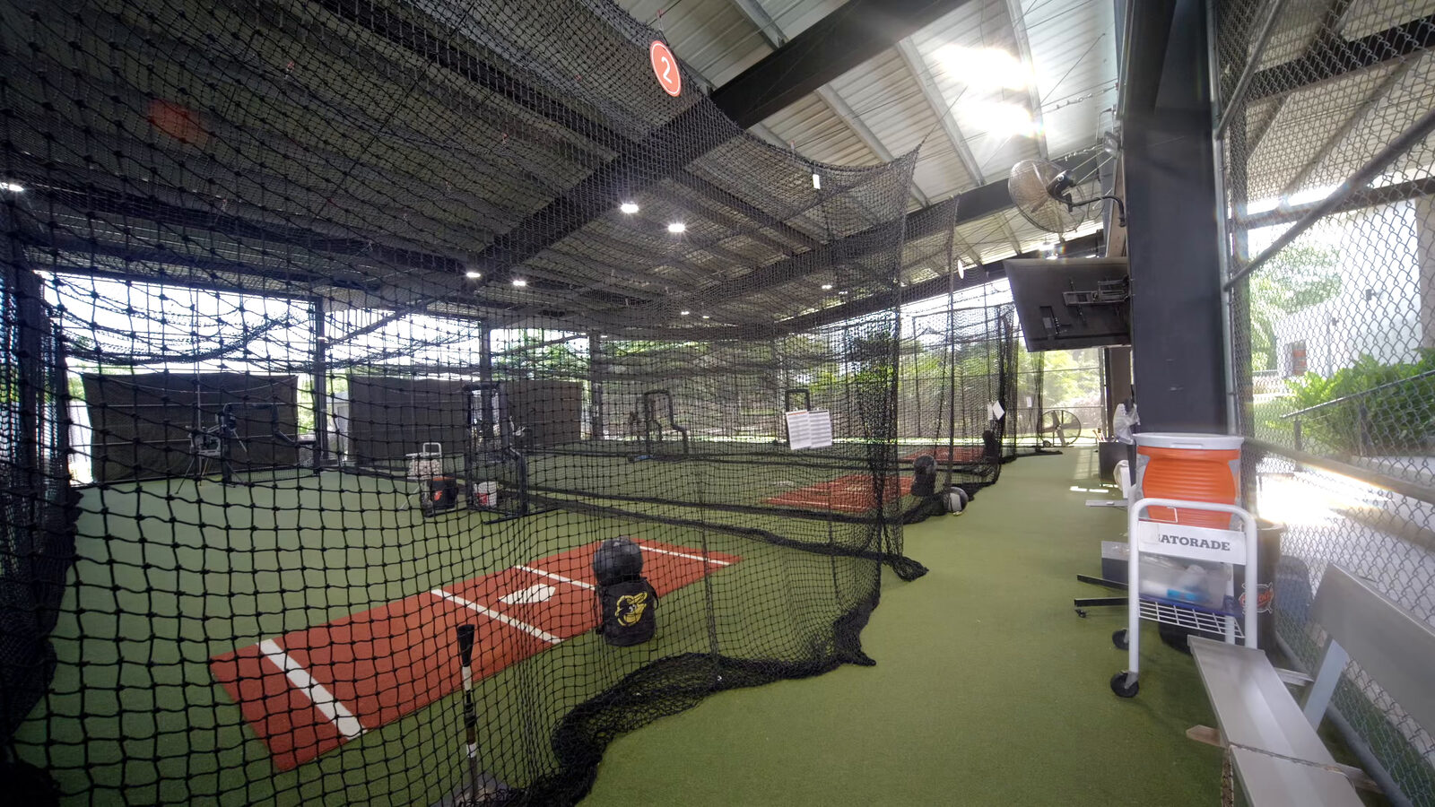 Hitting Facilities: Baltimore Orioles — Batting cages