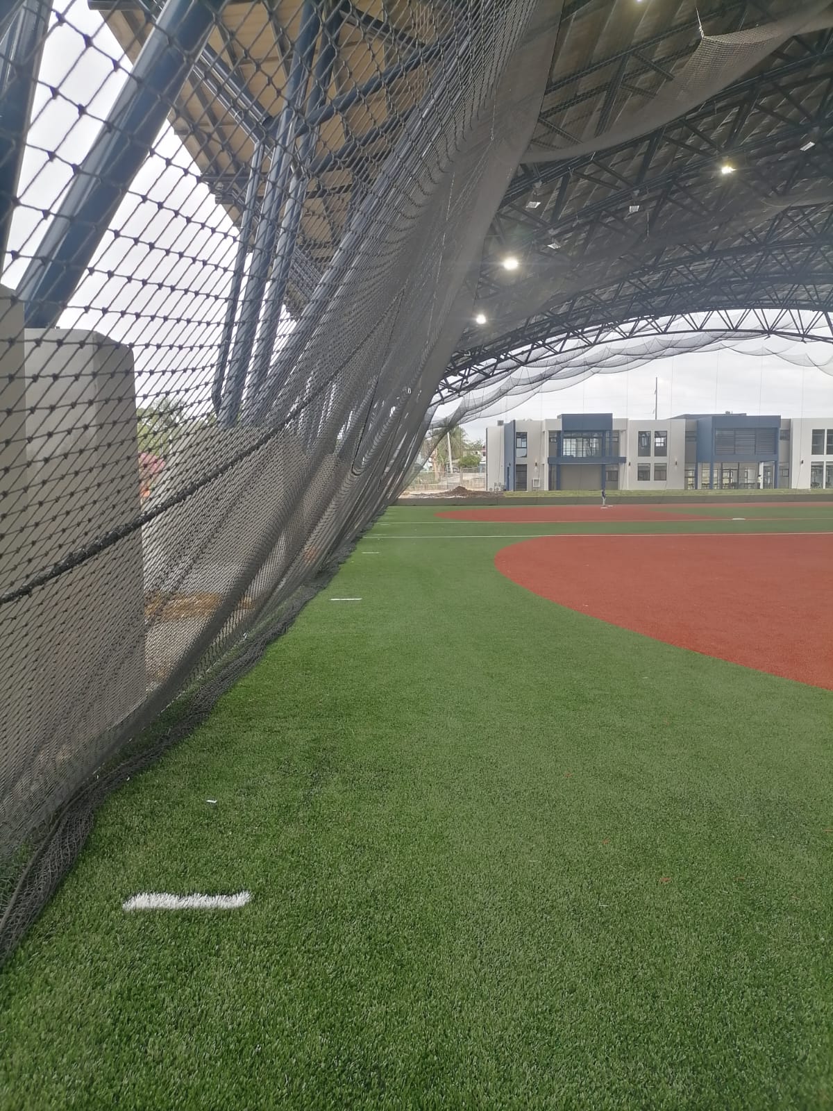 Indoor Field Netting: Tampa Bay Rays — Indoor field netting