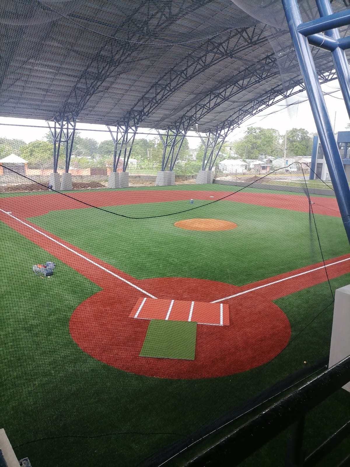 Indoor Field Netting: Tampa Bay Rays — Indoor field netting