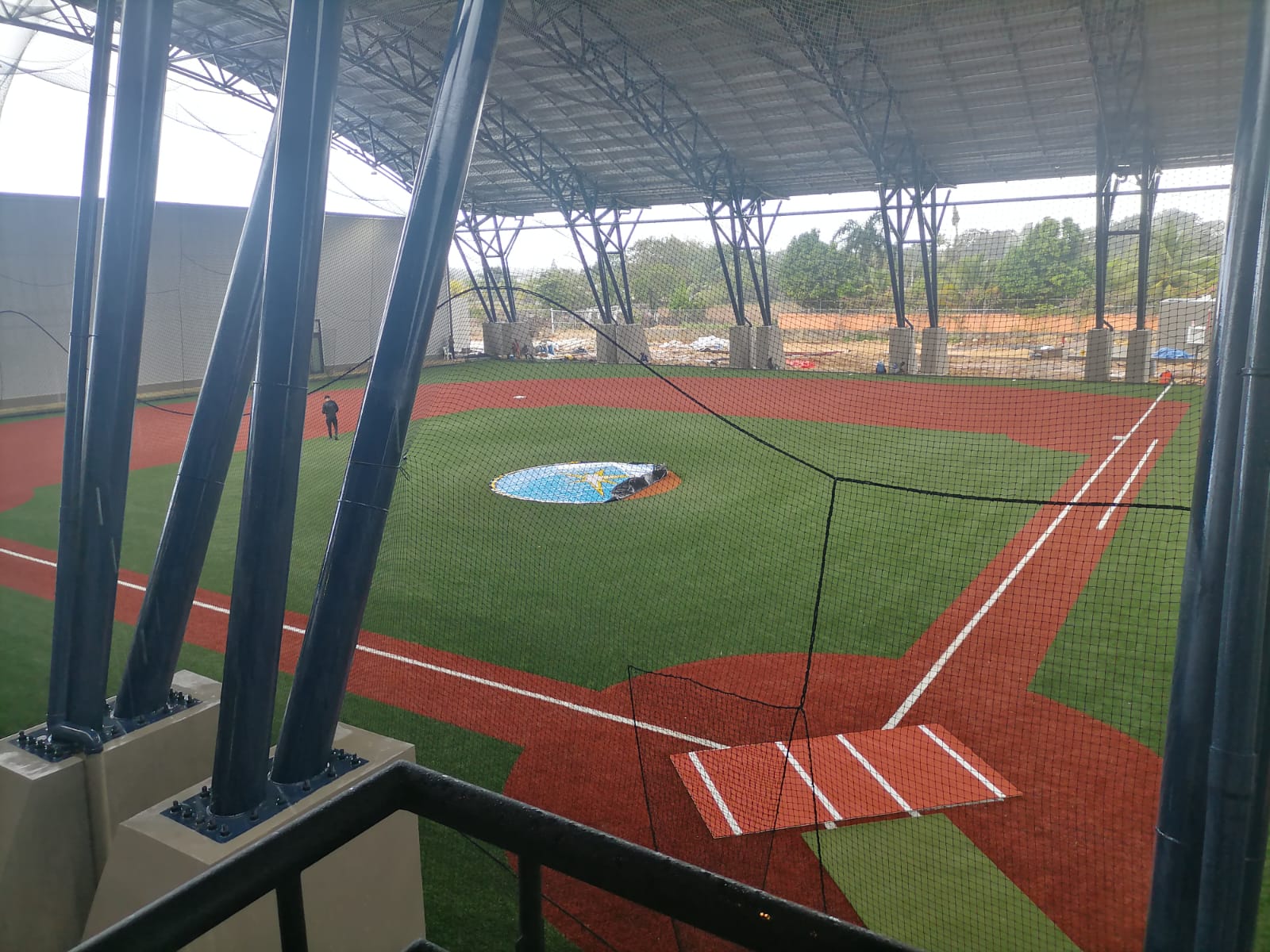 Indoor Field Netting: Tampa Bay Rays — Indoor field netting
