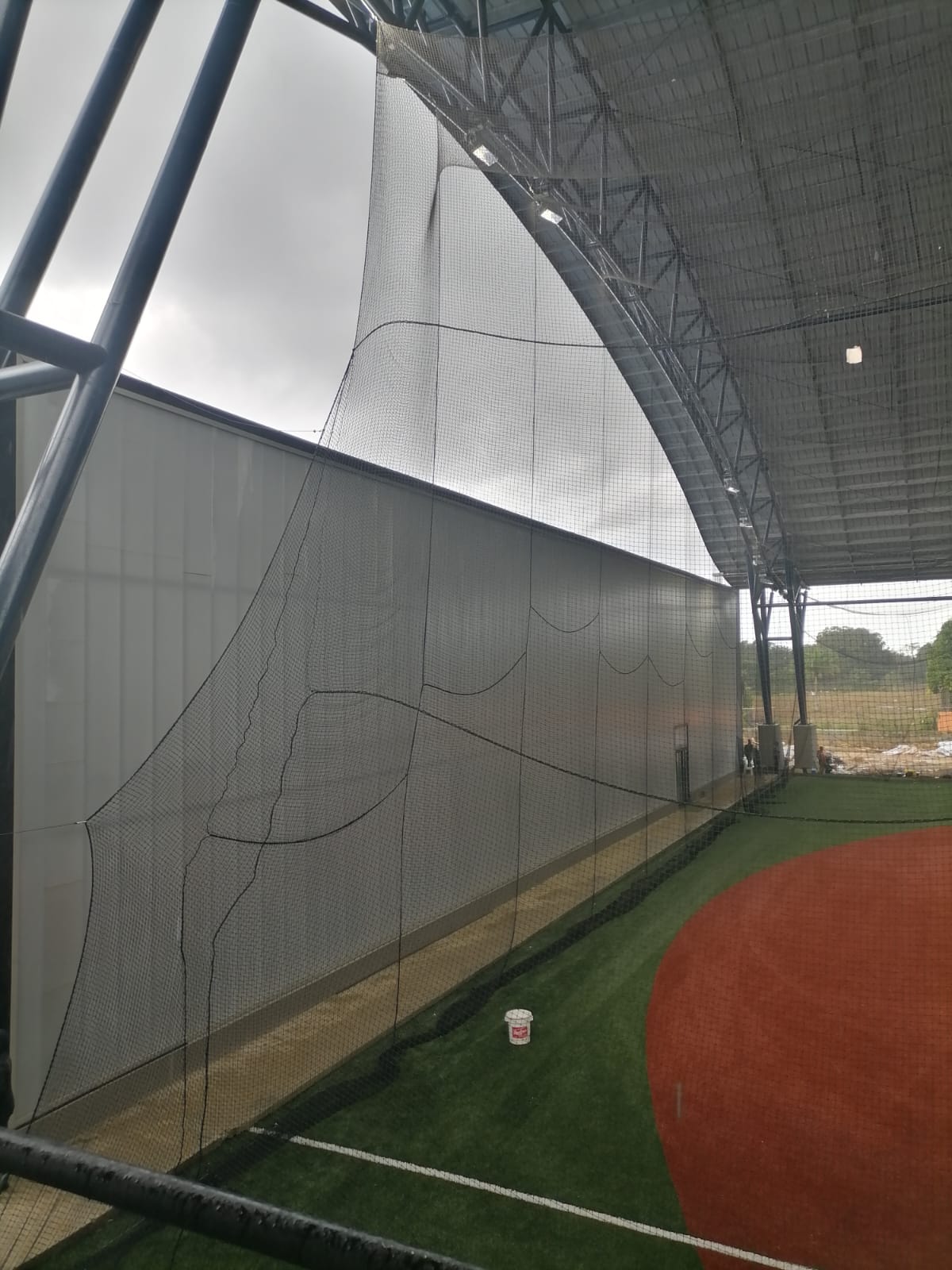 Indoor Field Netting: Tampa Bay Rays — Indoor field netting