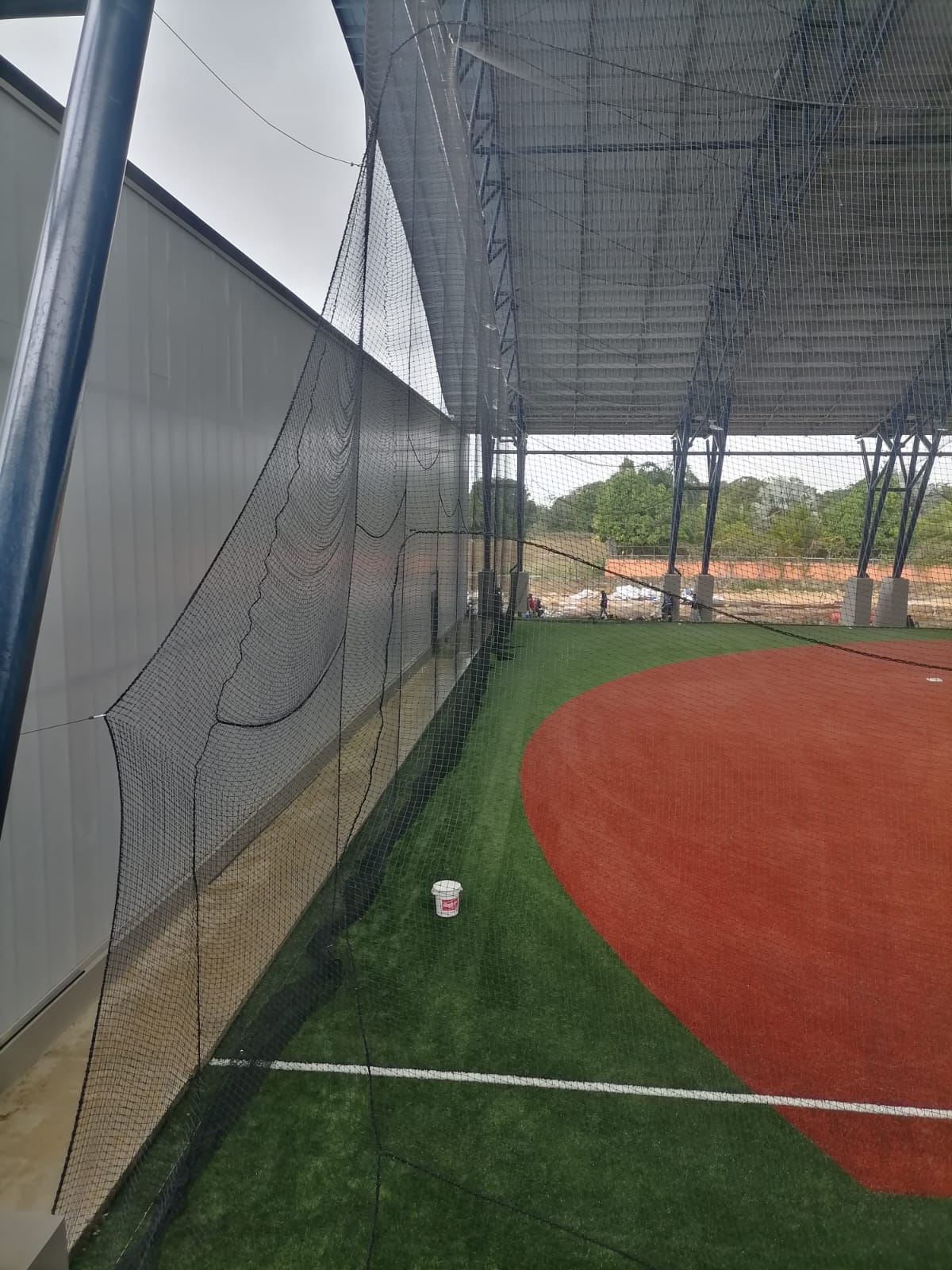 Indoor Field Netting: Tampa Bay Rays — Indoor field netting